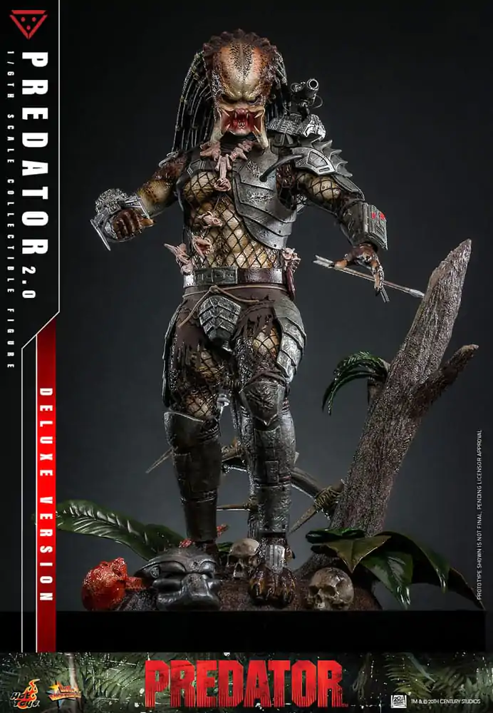 Predator Movie Masterpiece Akčná figúrka 1/6 Predator (2.0) Deluxe Version 34 cm produktová fotografia