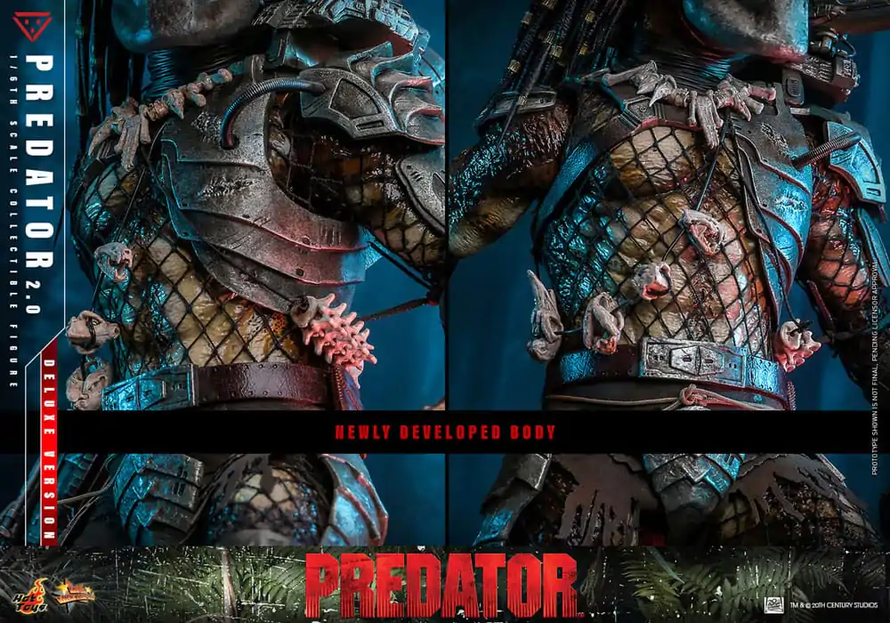 Predator Movie Masterpiece Akčná figúrka 1/6 Predator (2.0) Deluxe Version 34 cm produktová fotografia