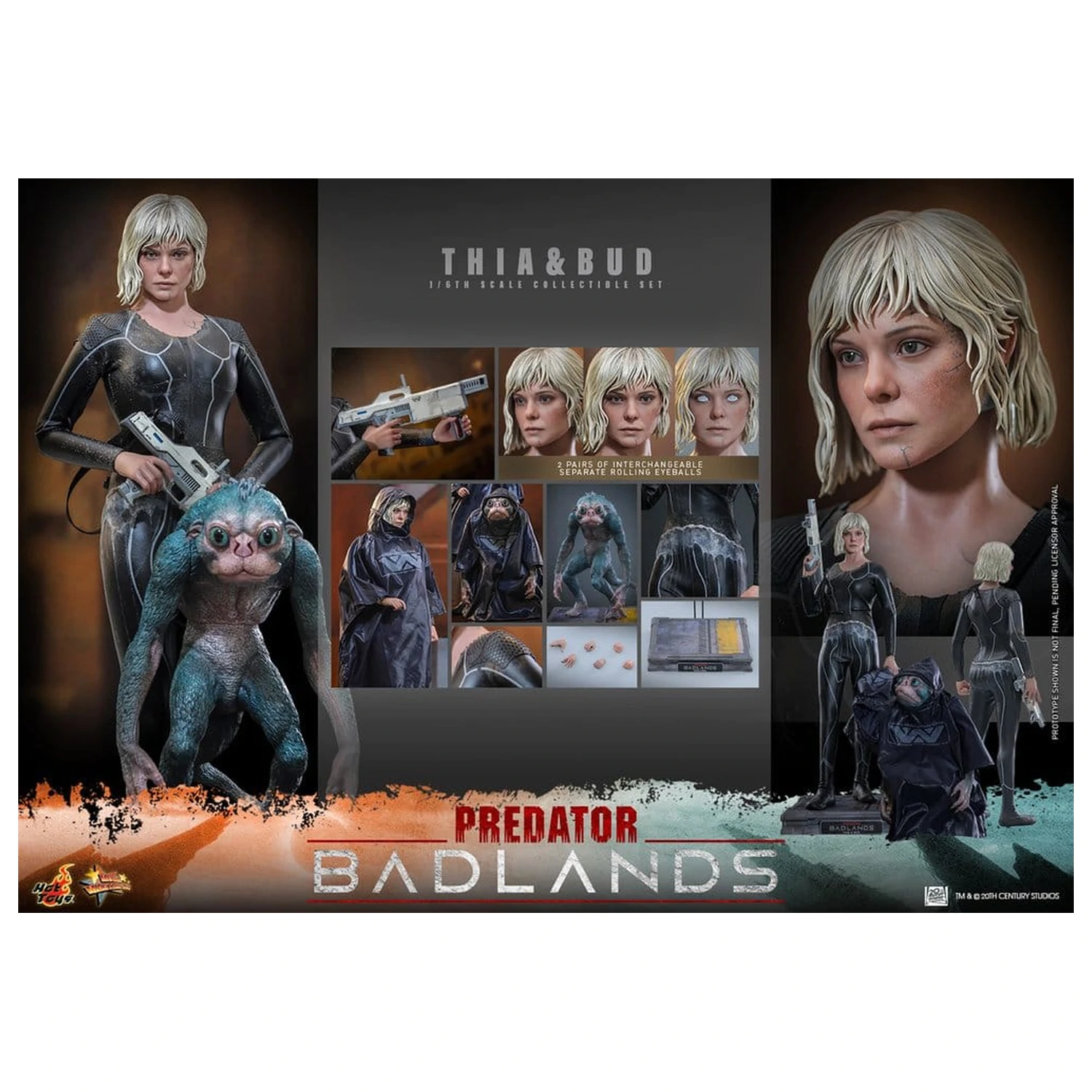 Predator Sixth Scale Figure Set Thia and Bud 29 cm produktová fotografia