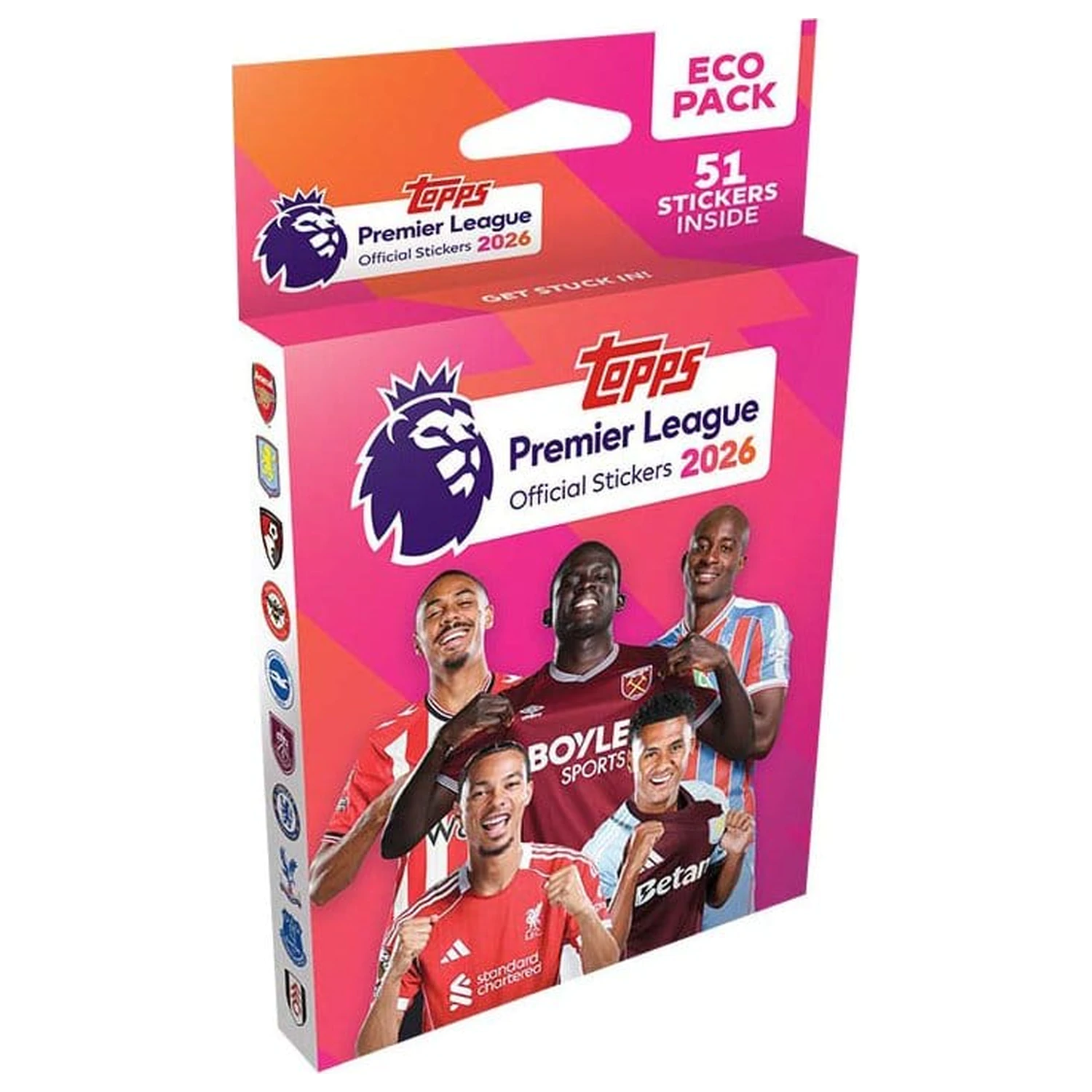 Premier League 2025/26 Kolekcia nálepiek Eco Pack produktová fotografia