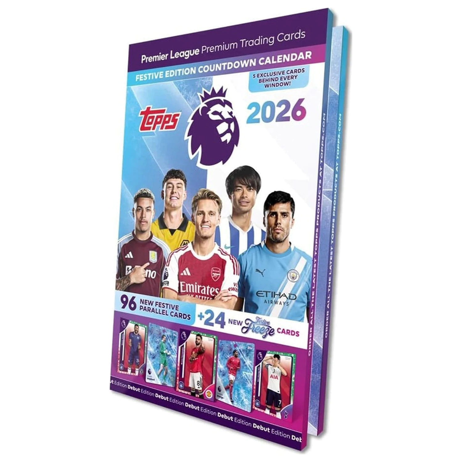 Premier League Trading Cards 2026 Odpočítavací kalendár produktová fotografia