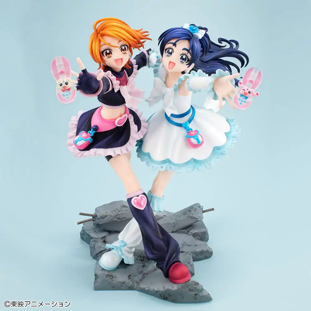Pretty Cure PVC socha Cure Black & Cure White 22 cm produktová fotografia