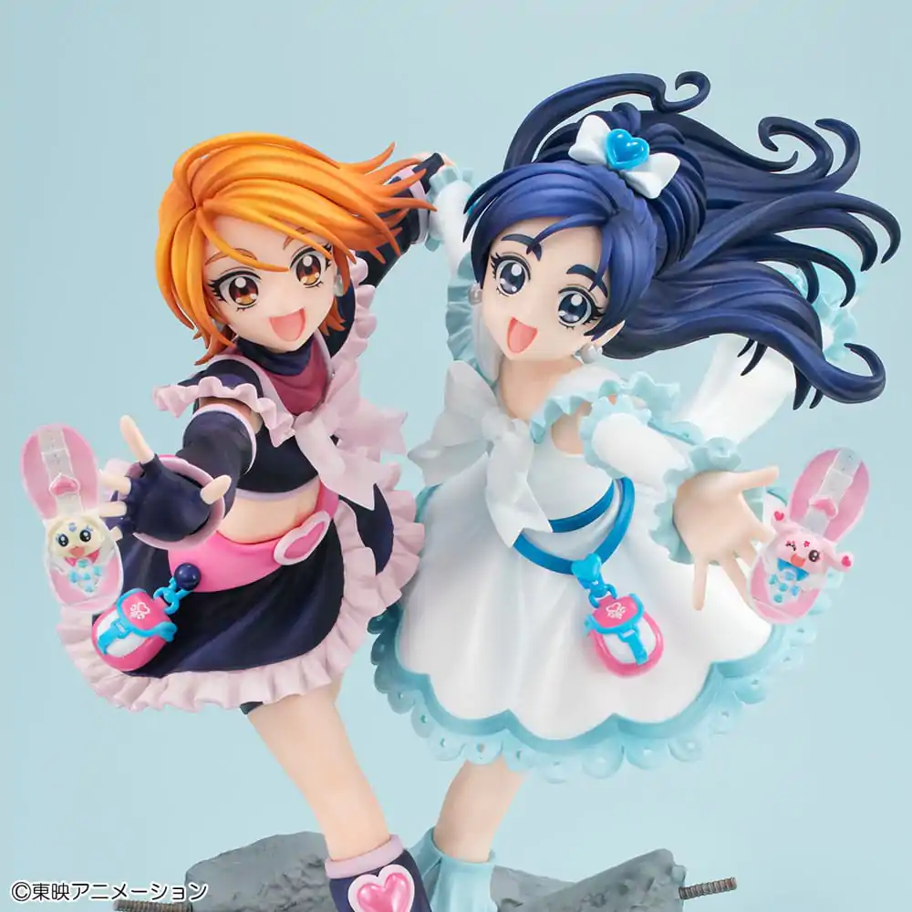 Pretty Cure PVC socha Cure Black & Cure White 22 cm produktová fotografia