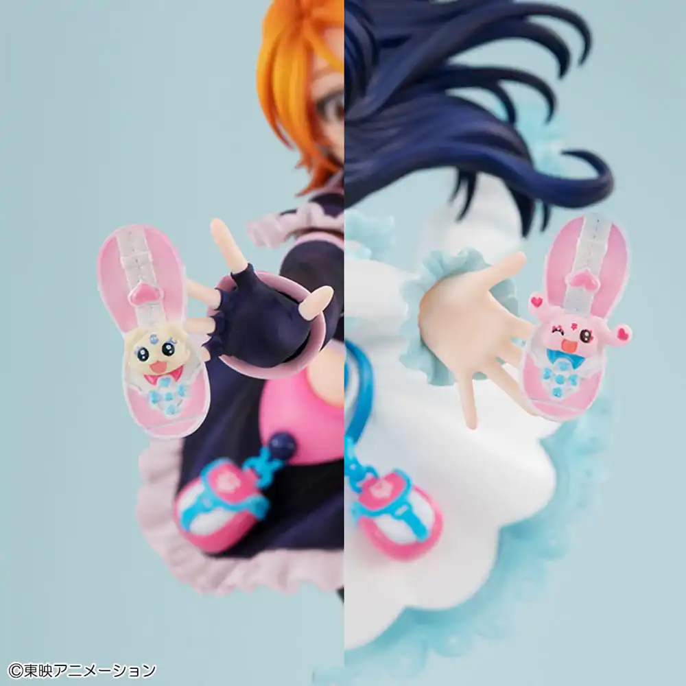 Pretty Cure PVC socha Cure Black & Cure White 22 cm produktová fotografia