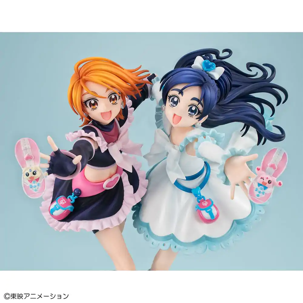 Pretty Cure PVC socha Cure Black & Cure White 22 cm produktová fotografia