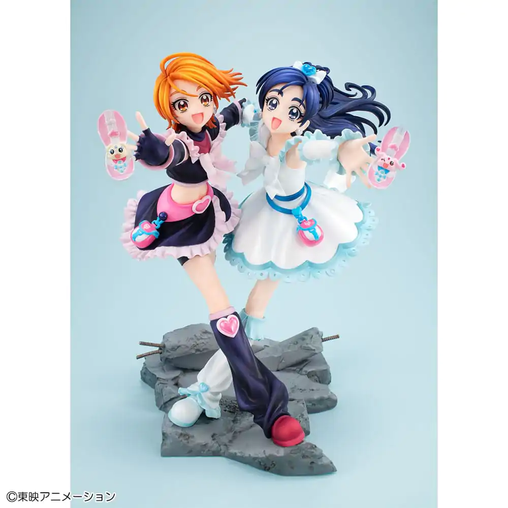 Pretty Cure PVC socha Cure Black & Cure White 22 cm produktová fotografia