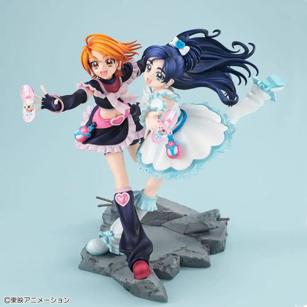 Pretty Cure PVC socha Cure Black & Cure White 22 cm produktová fotografia