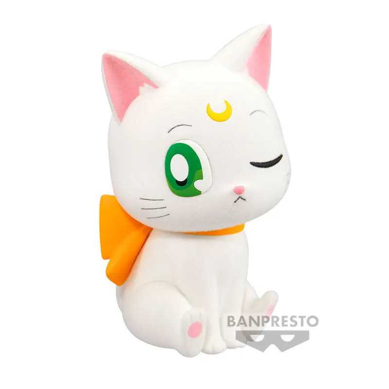 Pretty Guardian Sailor Moon Cosmos the Movie Artemis Big Ribbon Fluffy Puffy figúrka (7 cm) termékfotó