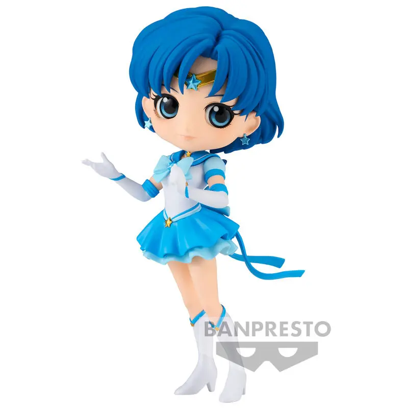 Pretty Guardian Sailor Moon Cosmos the Movie Eternal Sailor Mercury ver.A Q posket figúrka 14 cm termékfotó