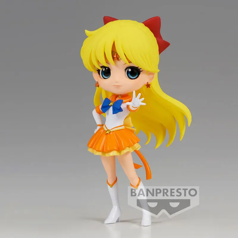 Pretty Guardian Sailor Moon Cosmos The Movie Q Posket PVC Socha Eternal Sailor Venus (Ver. A) 14 cm produktová fotografia