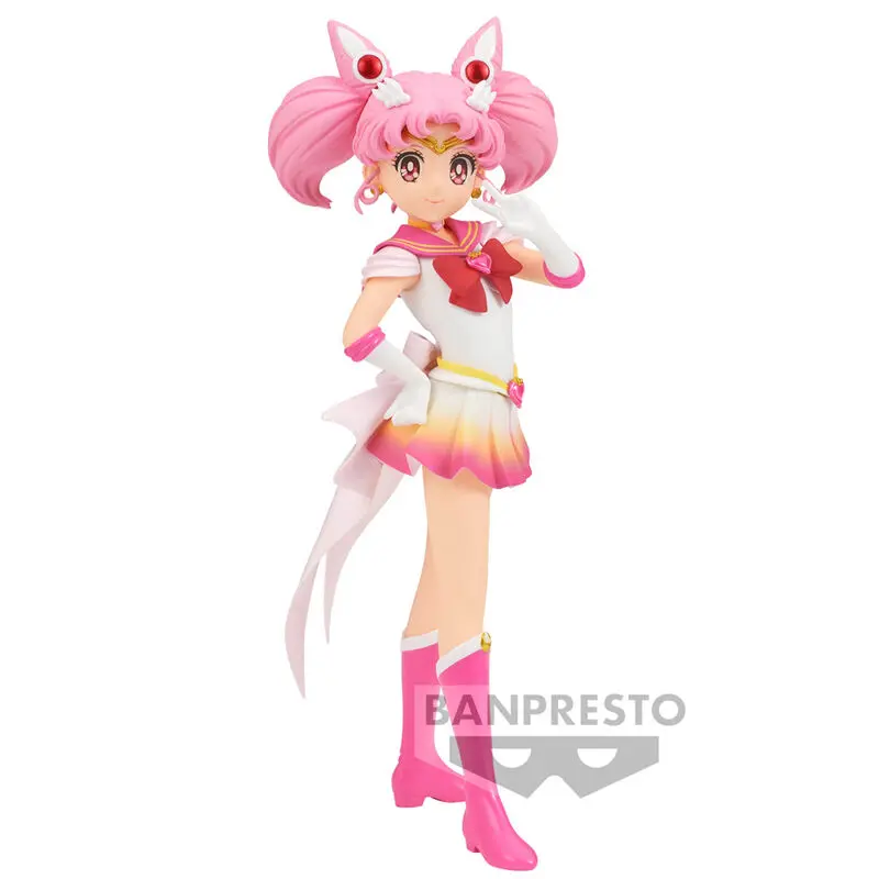 Pretty Guardian Sailor Moon Eternal The Movie Glitter &amp; Glamours Super Sailor Chibi Moon figúrka 17cm termékfotó