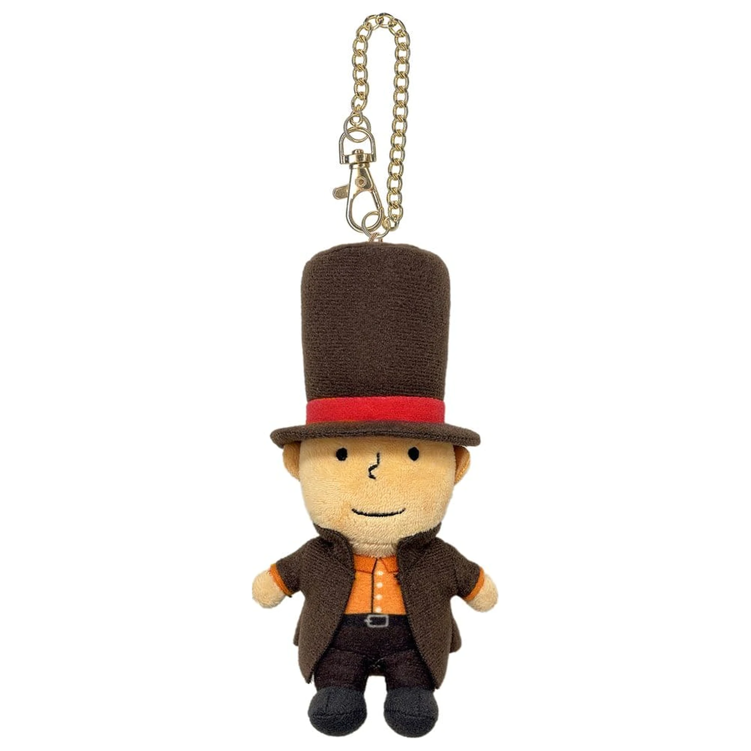 Professor Layton and the New World of Steam plyšová kľúčenka kov 16 cm produktová fotografia