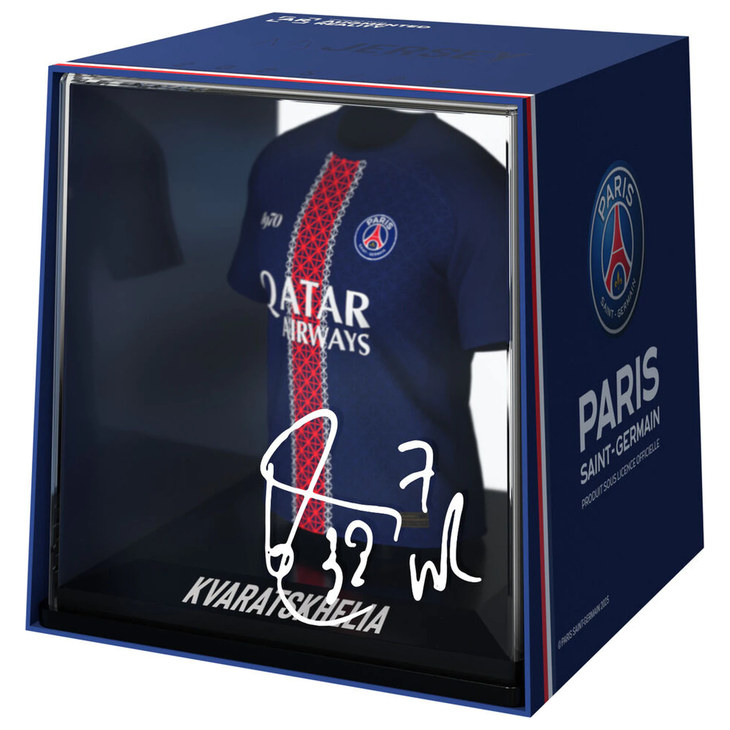 PSG Kvaratskhelia mini figúrka trička produktová fotografia