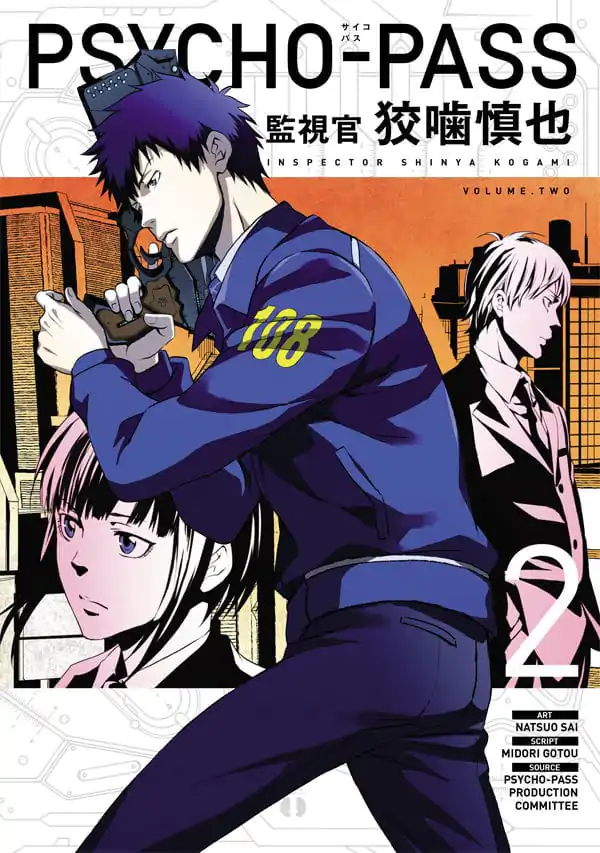 Psycho-Pass: Inspector Shinya Kogami Manga Zväzok 2 produktová fotografia