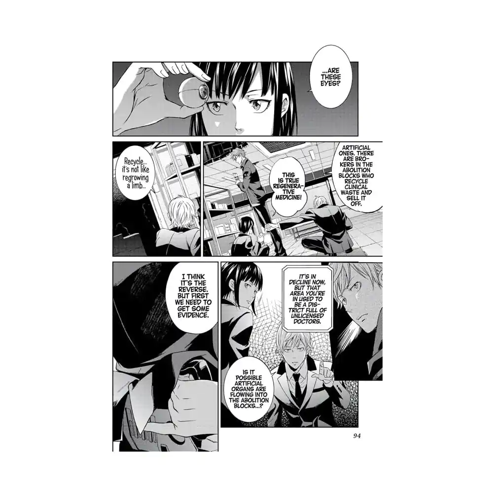 Psycho-Pass: Inspector Shinya Kogami Manga Zväzok 2 produktová fotografia