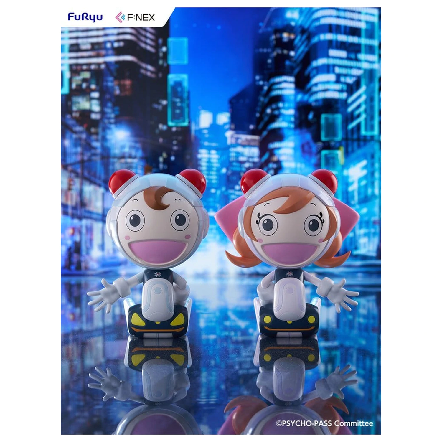 Psycho-Pass: Providence F:NEX PVC figúrky balenie po 2 Komissa Taro & Komissa Hanako 15 cm produktová fotografia