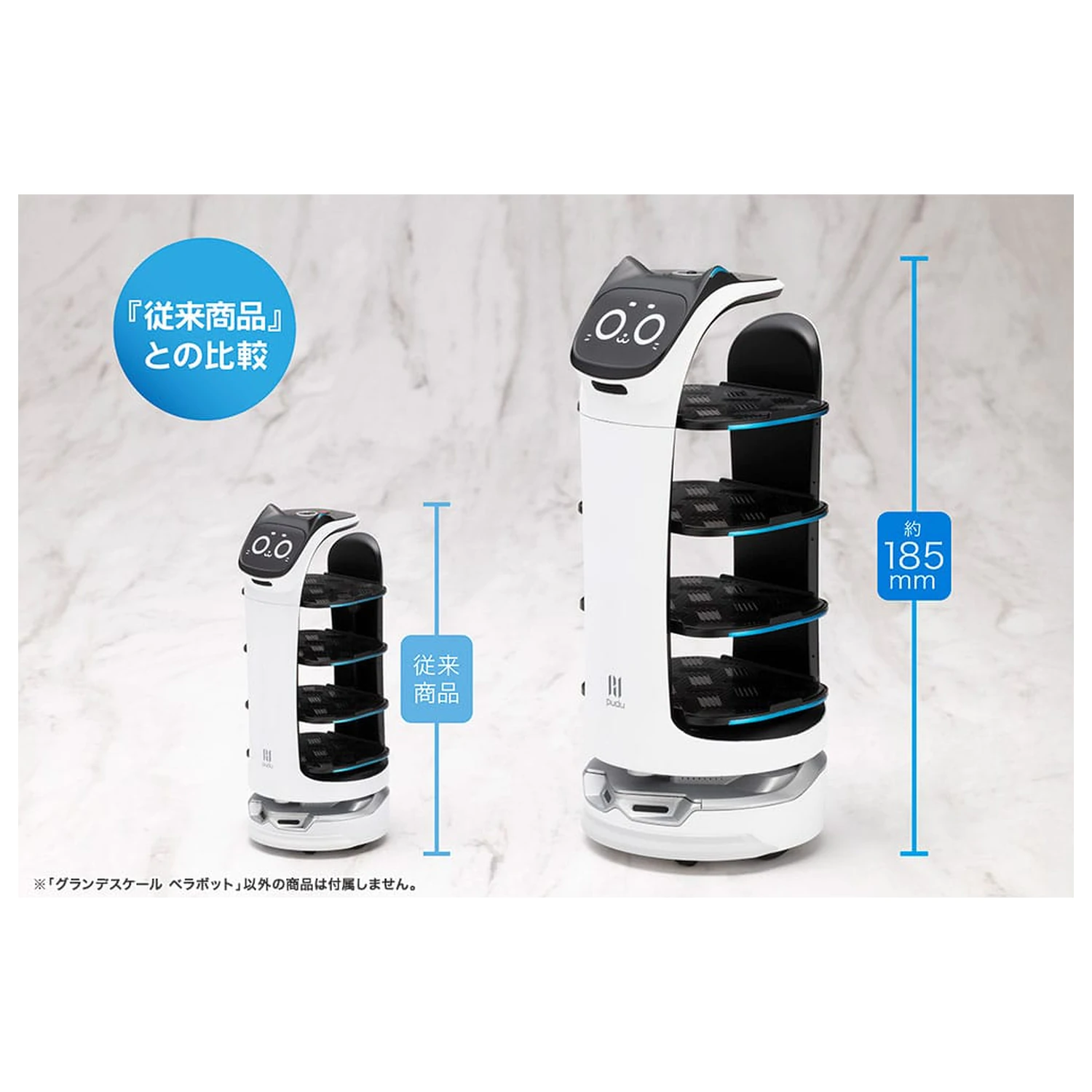 Pudu Robotics Grande Scale Plastic Model Kit BellaBot 19 cm produktová fotografia