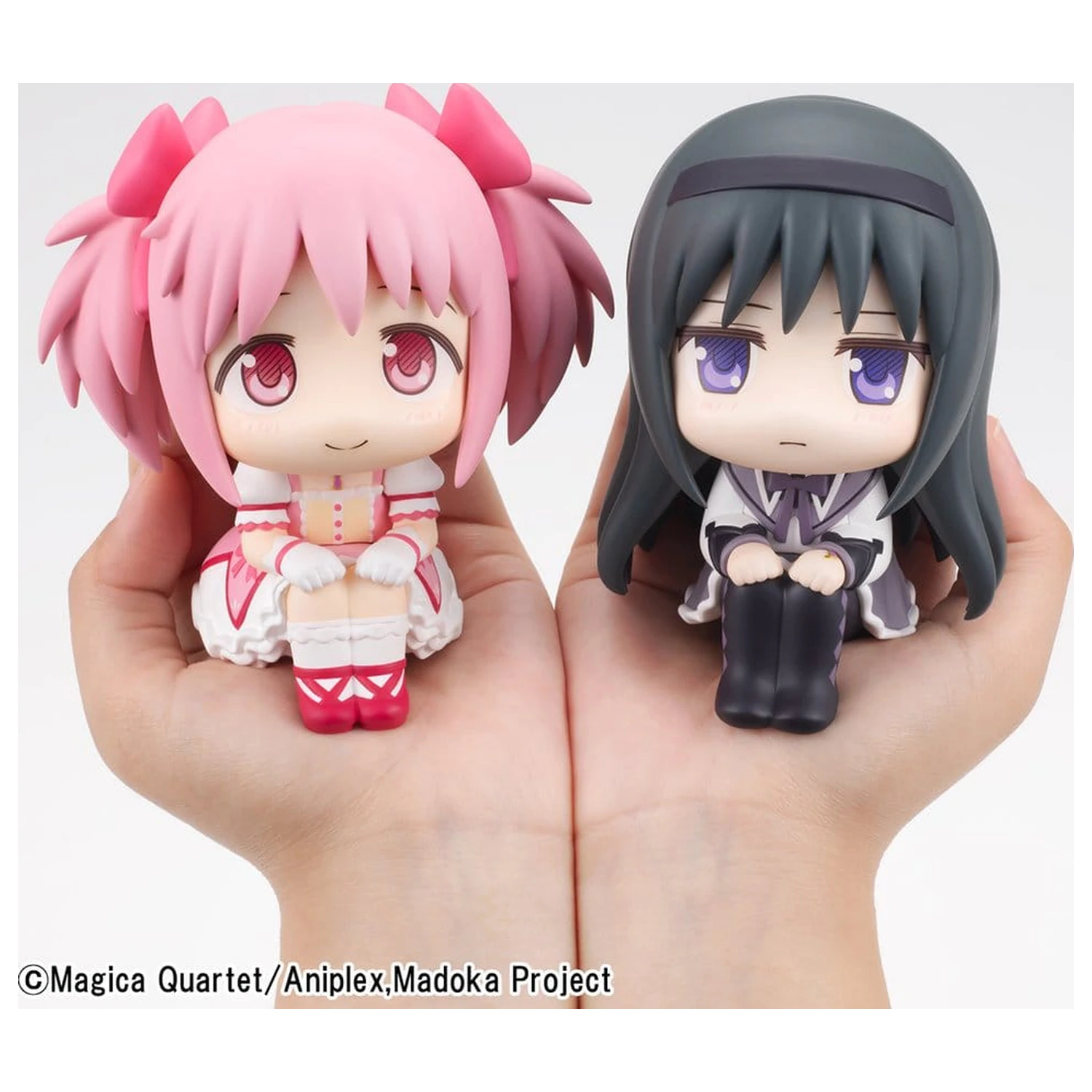 Puella Magi Madoka Magica Look Up PVC figúrky 2-balenie Madoka Kaname a Homura Akemi 11 cm (s darčekom) produktová fotografia