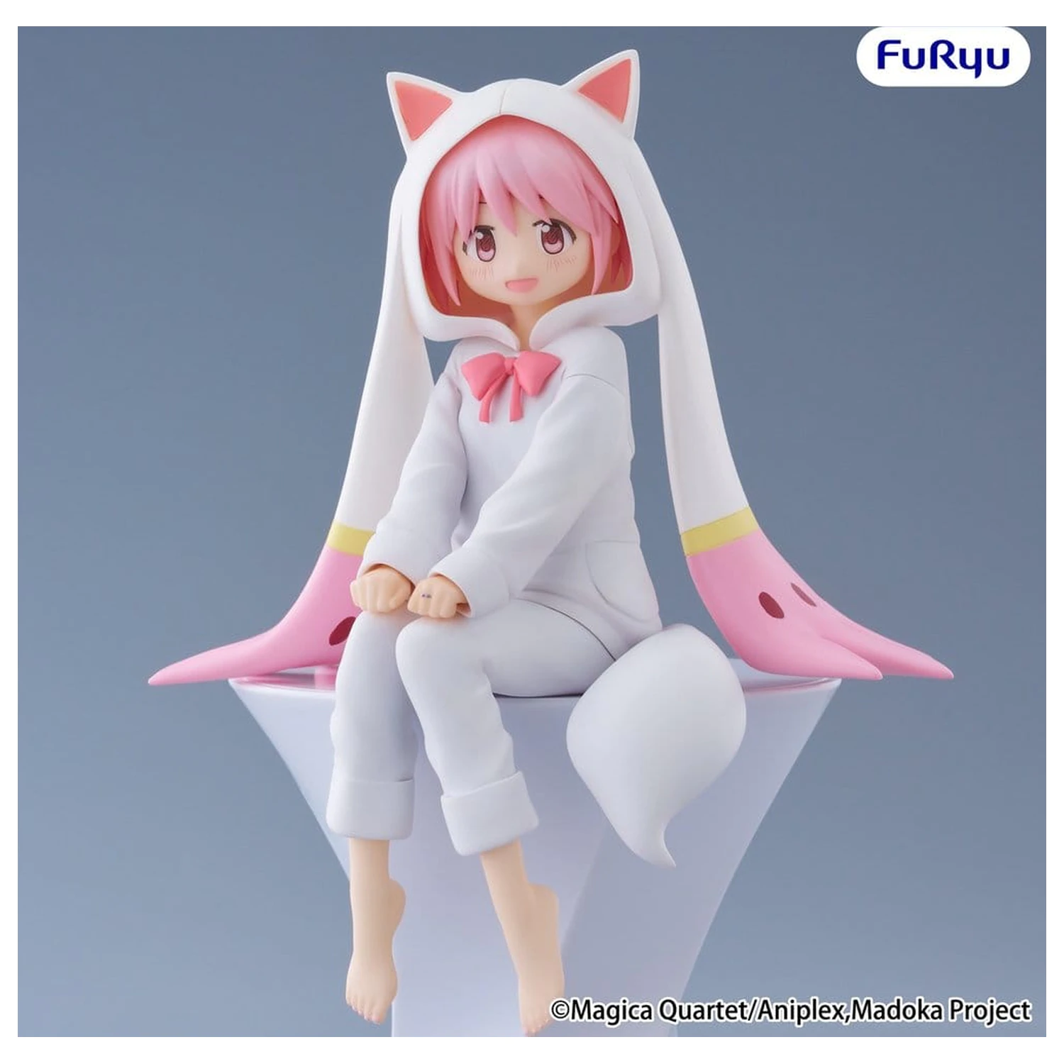 Puella Magi Madoka Magica Zátka na rezance PVC Socha Madoka Kaname 15 cm produktová fotografia