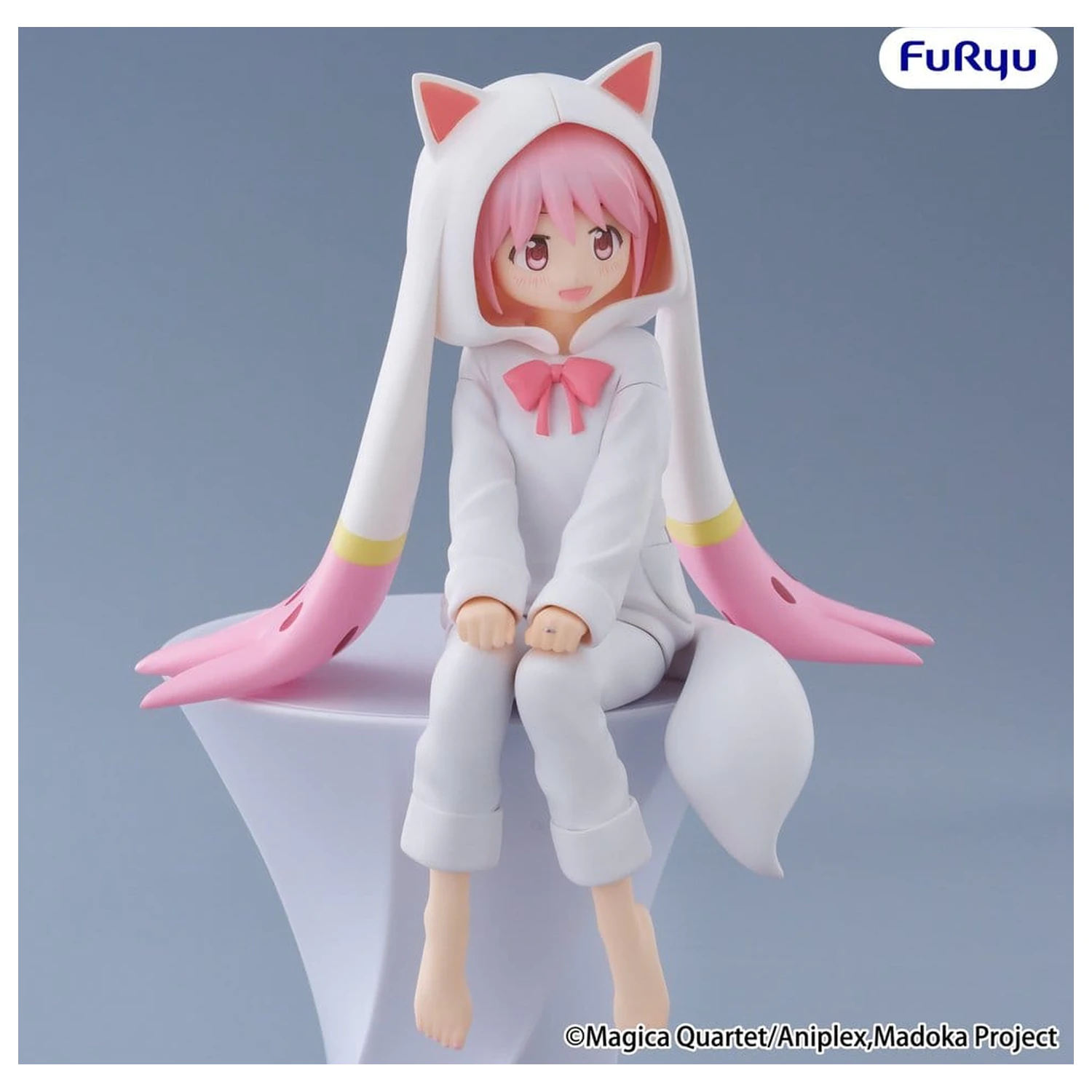 Puella Magi Madoka Magica Zátka na rezance PVC Socha Madoka Kaname 15 cm produktová fotografia