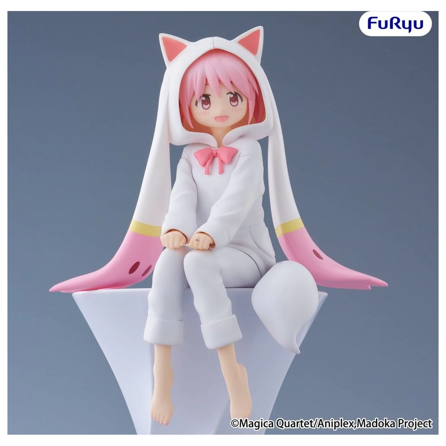Puella Magi Madoka Magica Zátka na rezance PVC Socha Madoka Kaname 15 cm produktová fotografia