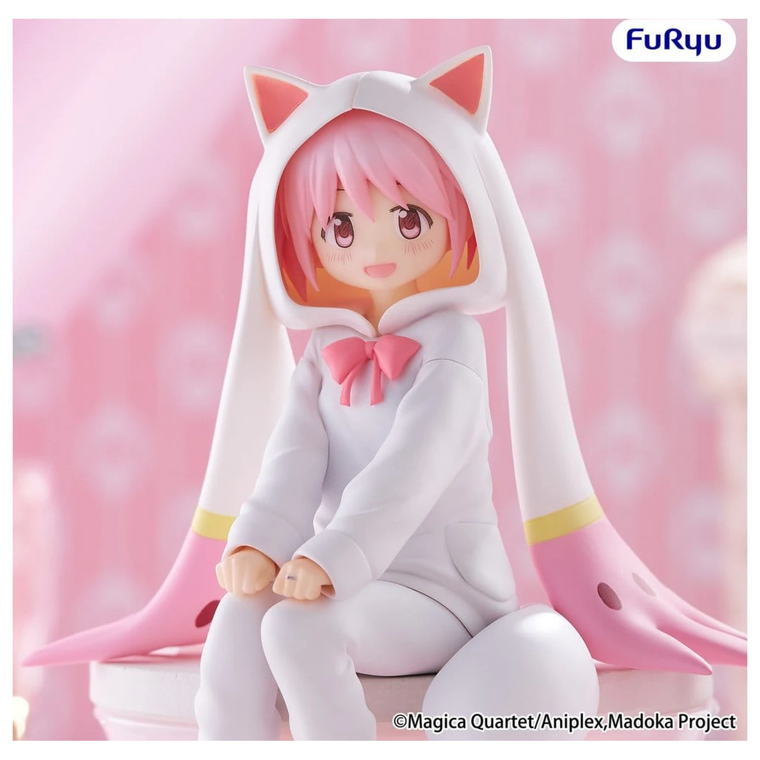 Puella Magi Madoka Magica Zátka na rezance PVC Socha Madoka Kaname 15 cm produktová fotografia