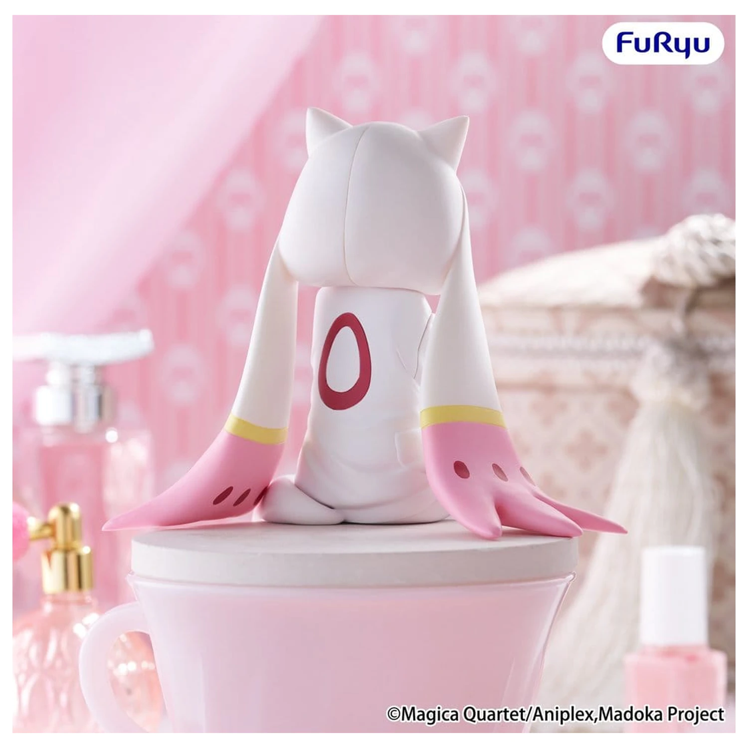 Puella Magi Madoka Magica Zátka na rezance PVC Socha Madoka Kaname 15 cm produktová fotografia