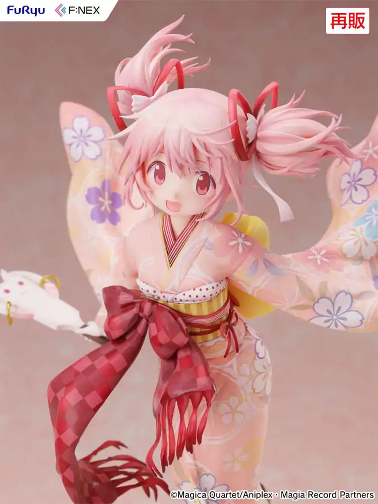 Puella Magi Madoka Magica Side Story Magia Record PVC soška 1/7 Madoka Kaname Kimono Ver. 22 cm produktová fotografia