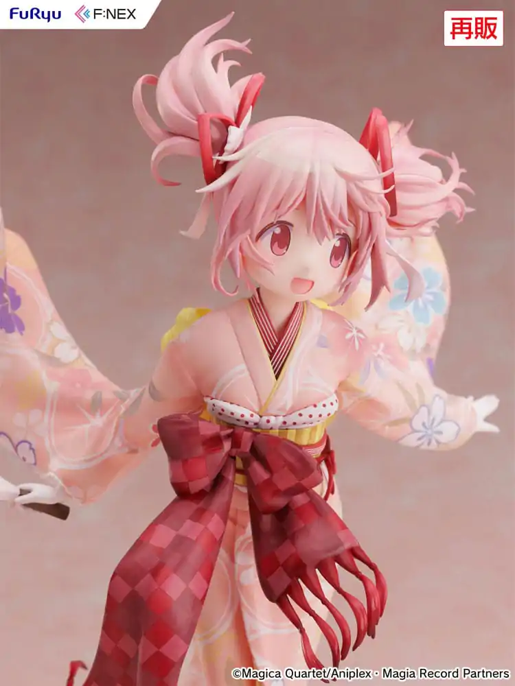 Puella Magi Madoka Magica Side Story Magia Record PVC soška 1/7 Madoka Kaname Kimono Ver. 22 cm produktová fotografia