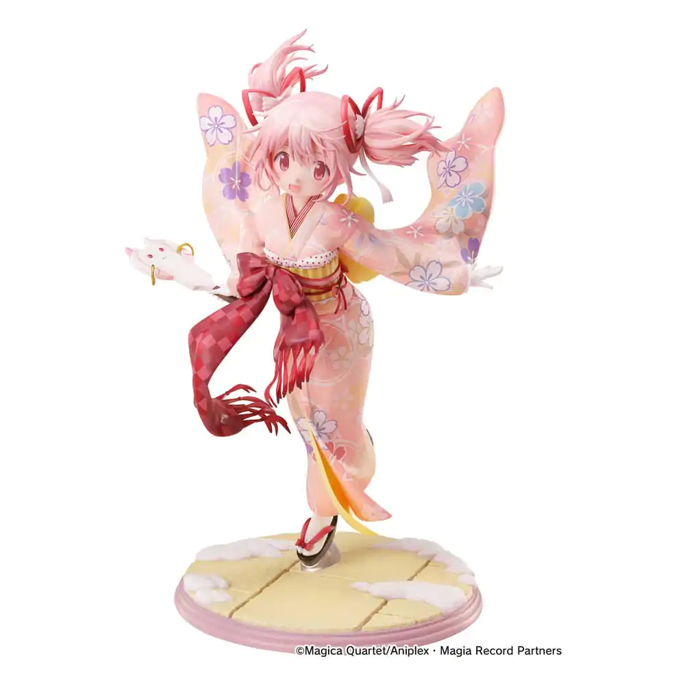Puella Magi Madoka Magica Side Story Magia Record PVC soška 1/7 Madoka Kaname Kimono Ver. 22 cm produktová fotografia