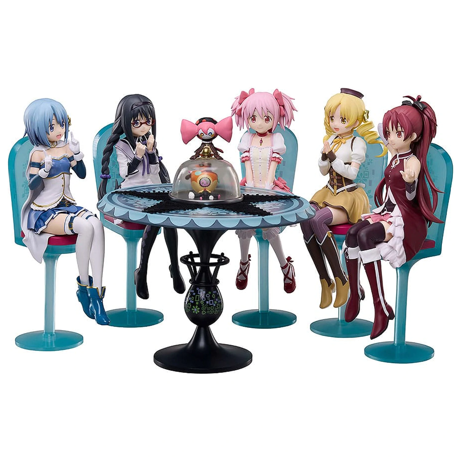 Puella Magi Madoka Magica The Movie: Rebellion PVC Socha Tea Party Cake Song Ver. Set 18 cm produktová fotografia
