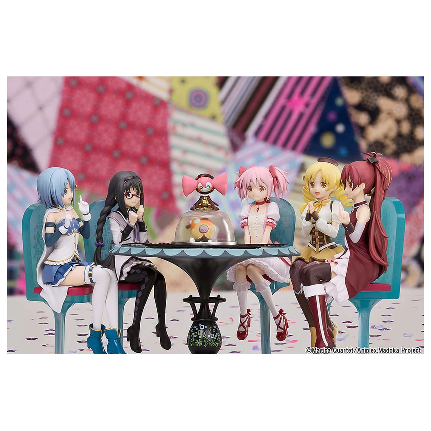 Puella Magi Madoka Magica The Movie: Rebellion PVC Socha Tea Party Cake Song Ver. Set 18 cm produktová fotografia