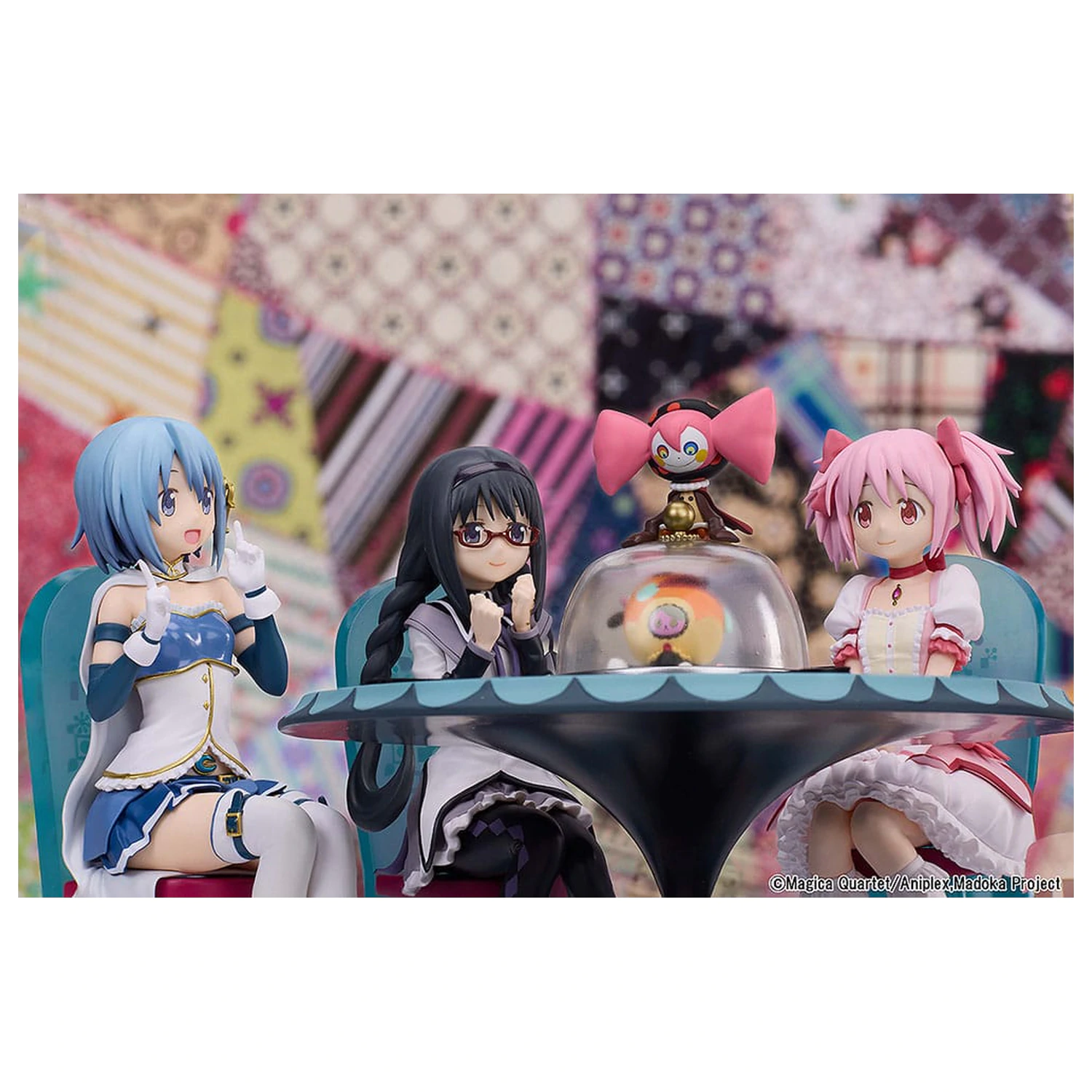 Puella Magi Madoka Magica The Movie: Rebellion PVC Socha Tea Party Cake Song Ver. Set 18 cm produktová fotografia