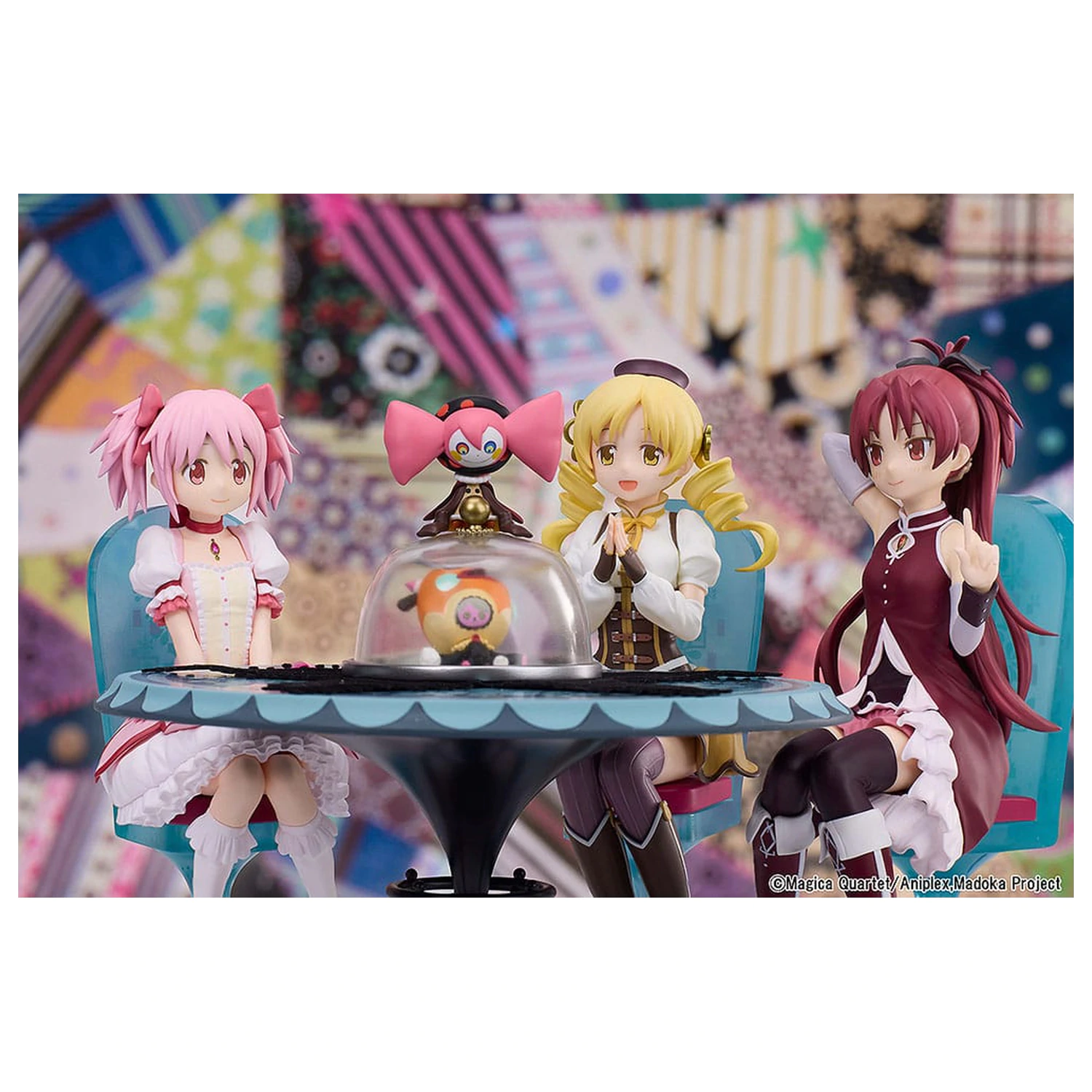 Puella Magi Madoka Magica The Movie: Rebellion PVC Socha Tea Party Cake Song Ver. Set 18 cm produktová fotografia