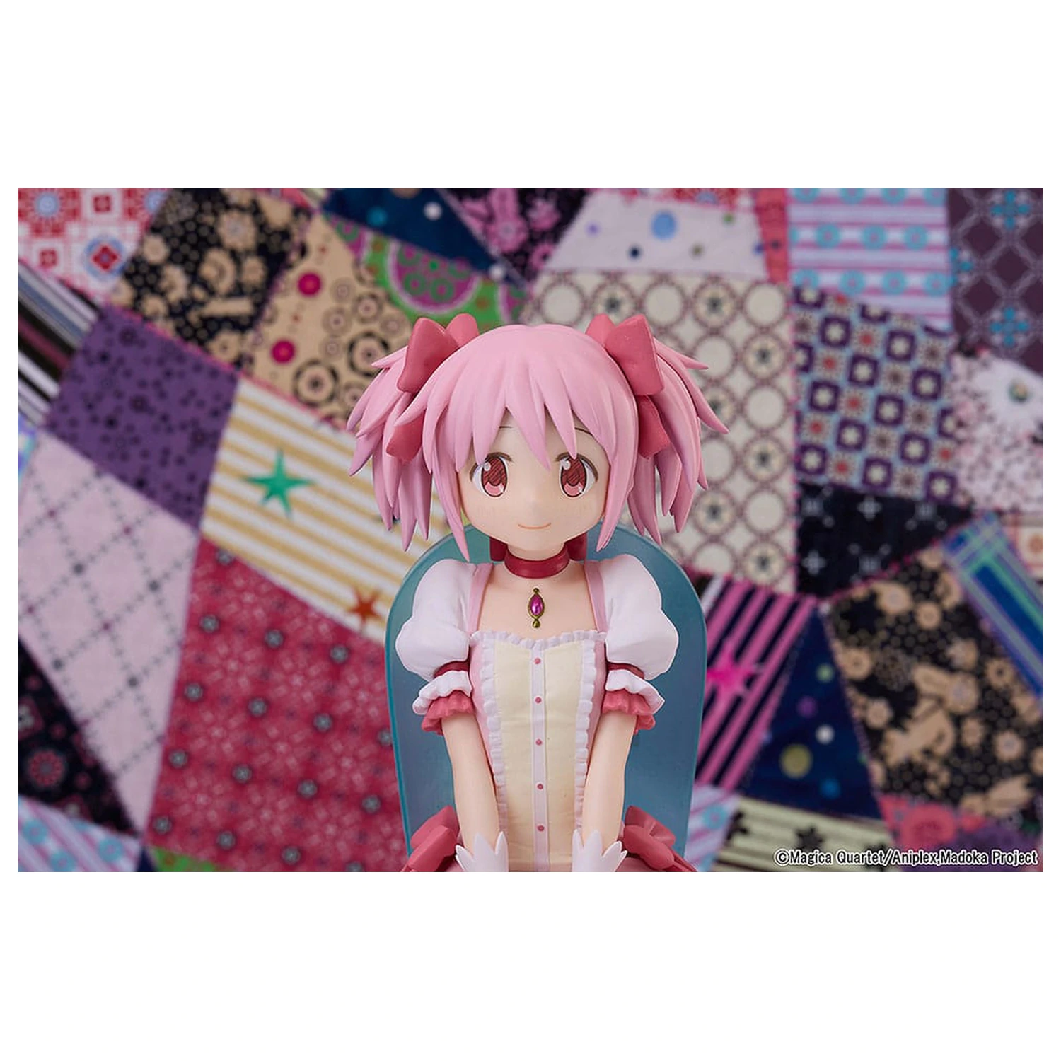 Puella Magi Madoka Magica The Movie: Rebellion PVC Socha Madoka Kaname Tea Party Cake Song Ver. 18 cm produktová fotografia