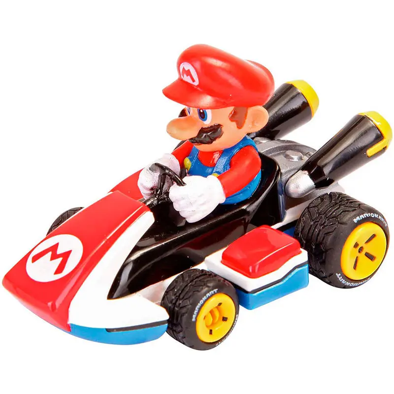 Pull Speed Mario Kart 8 Mario Luigi Yoshi set 3 ks autíčok termékfotó