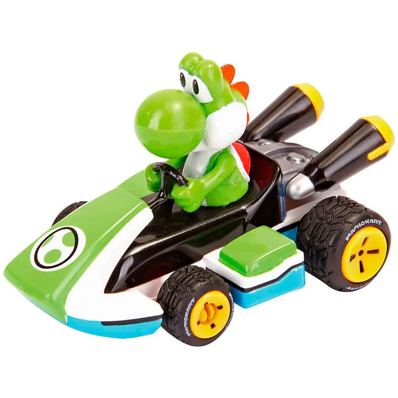 Pull Speed Mario Kart 8 Mario Luigi Yoshi set 3 ks autíčok termékfotó