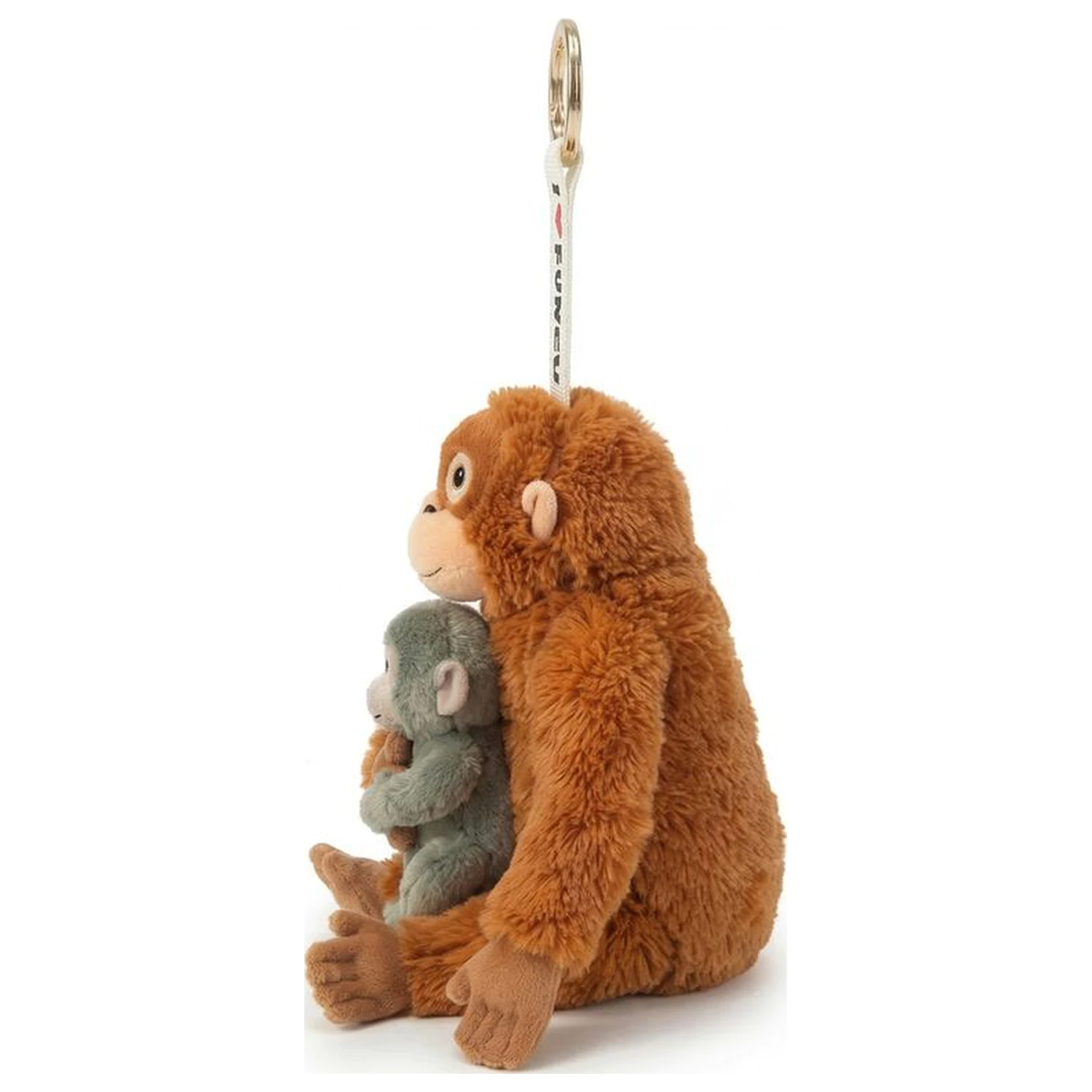 Punch monkey plyšová kľúčenka 15 cm produktová fotografia