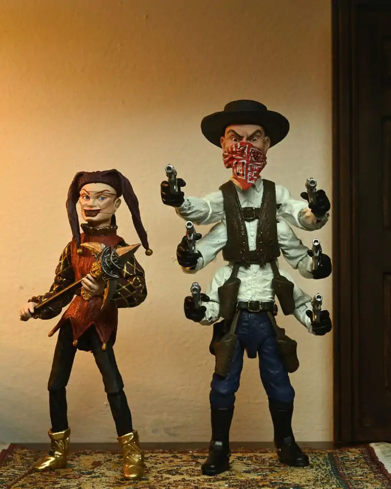 Akčná figúrka Puppet Master 2-Pack Ultimate Six-Shooter & Jester 18 cm produktová fotografia