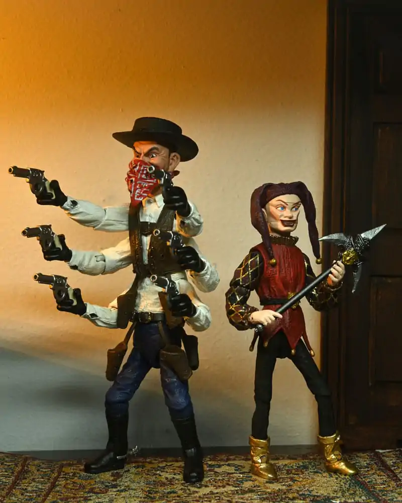 Akčná figúrka Puppet Master 2-Pack Ultimate Six-Shooter & Jester 18 cm produktová fotografia