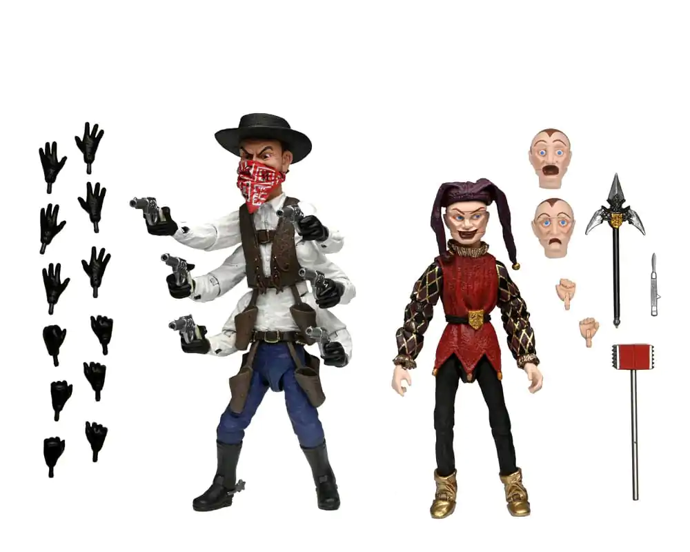 Akčná figúrka Puppet Master 2-Pack Ultimate Six-Shooter & Jester 18 cm produktová fotografia