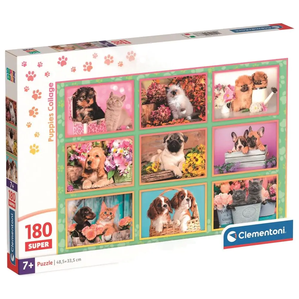 Puppies Collage super puzzle 180 dielikov produktová fotografia