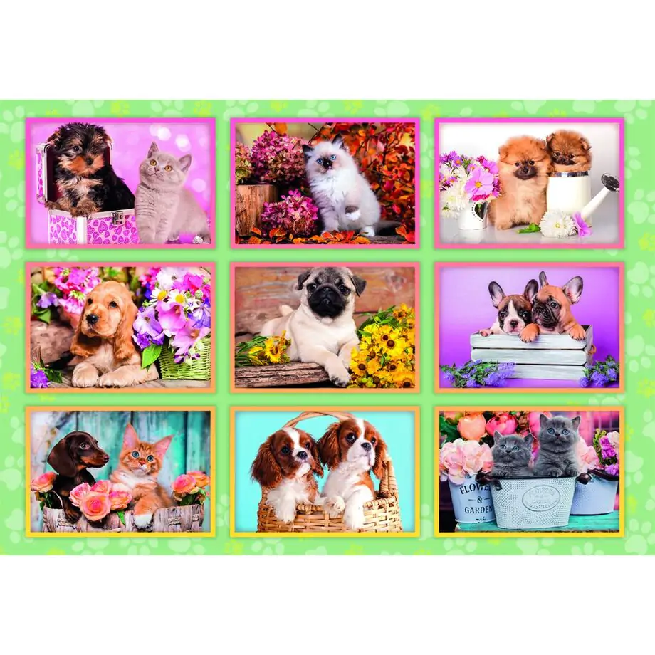 Puppies Collage super puzzle 180 dielikov produktová fotografia