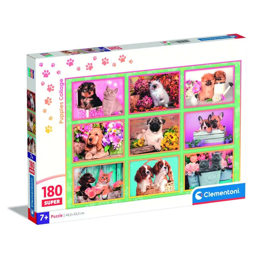 Puppies Collage super puzzle 180 dielikov produktová fotografia