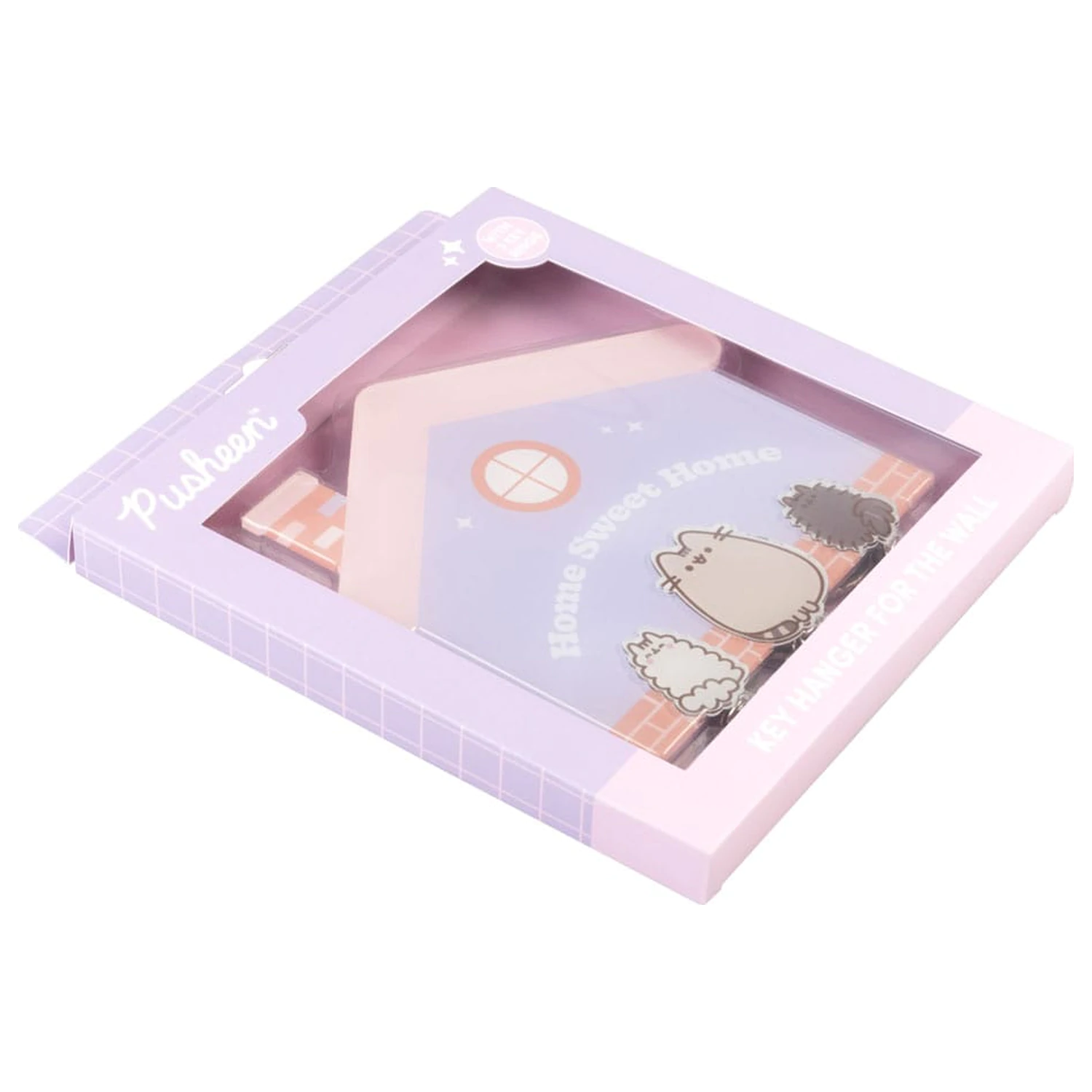 Pusheen vešiak na kľúče vrátane 3 krúžkov na kľúče produktová fotografia