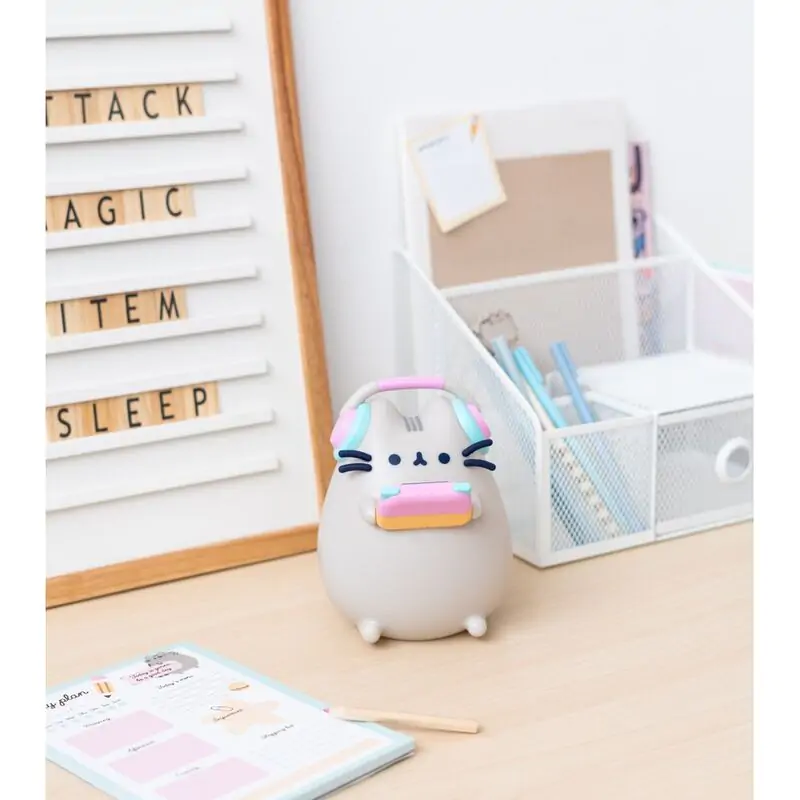 Pusheen Gamer lampa produktová fotografia