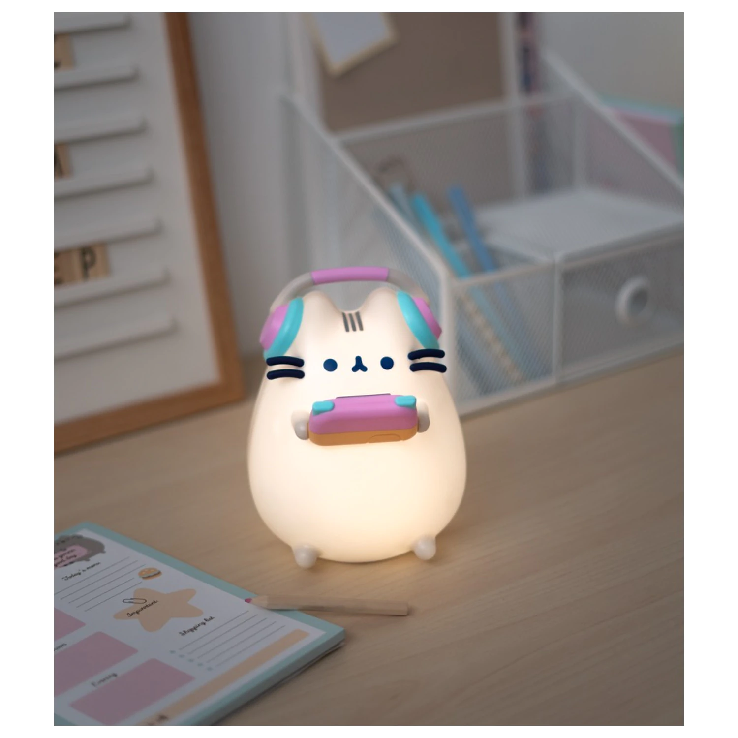 Pusheen Gamer lampa produktová fotografia