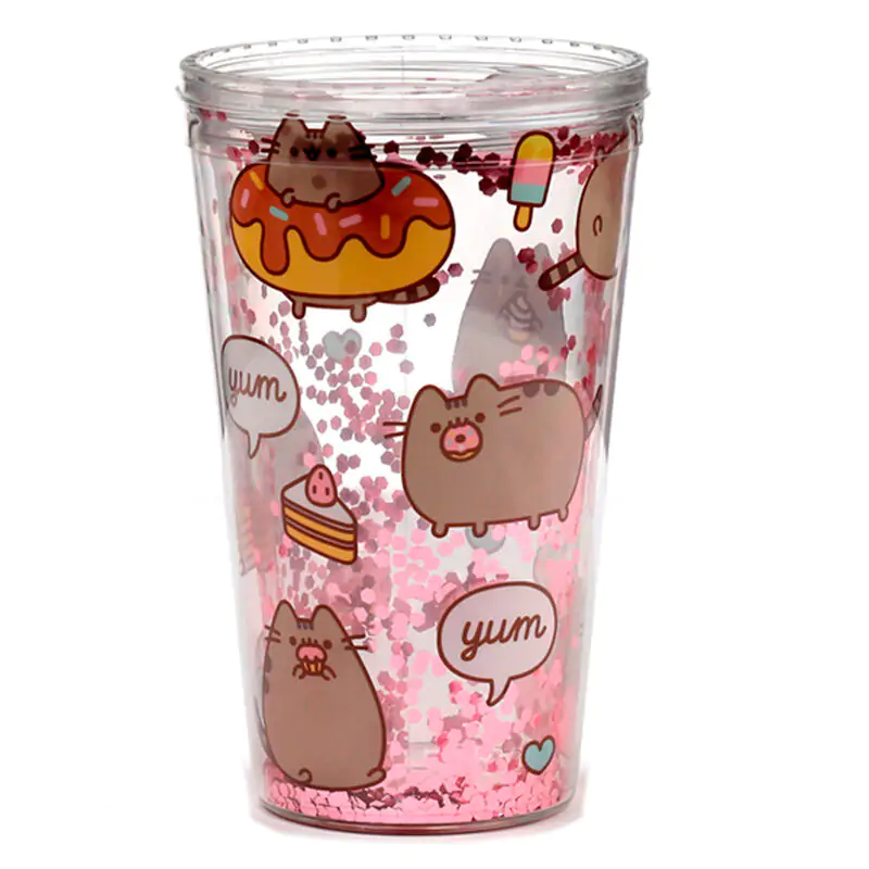 Pusheen Gloton cat tumbler 500 ml produktová fotografia