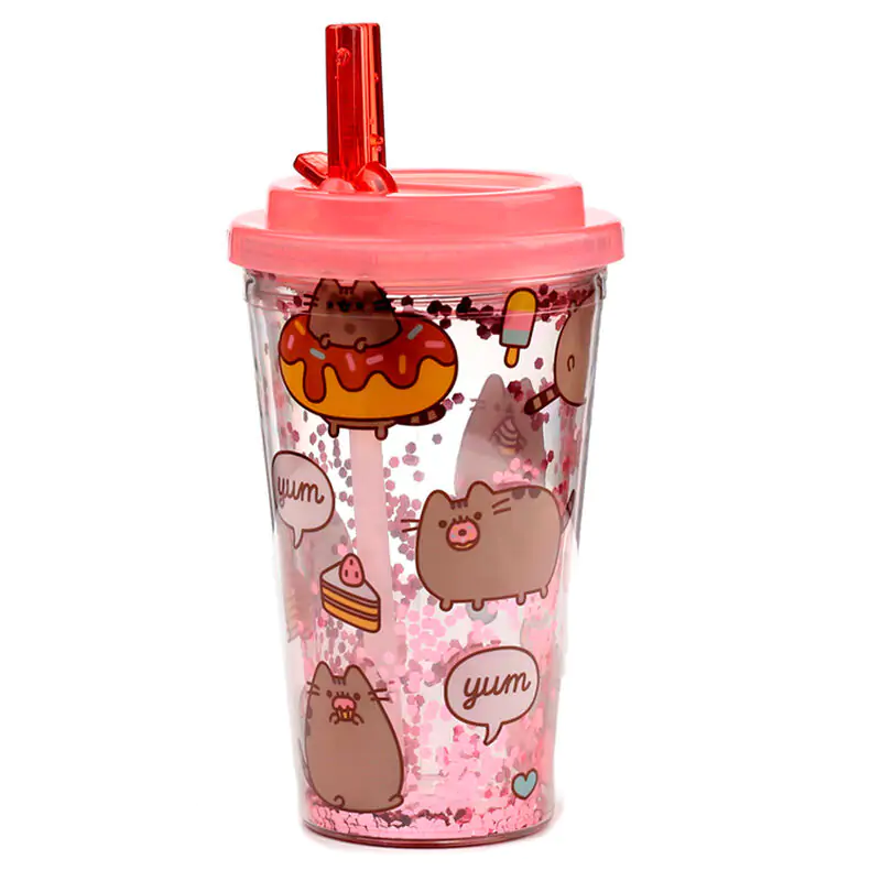 Pusheen Gloton cat tumbler 500 ml produktová fotografia