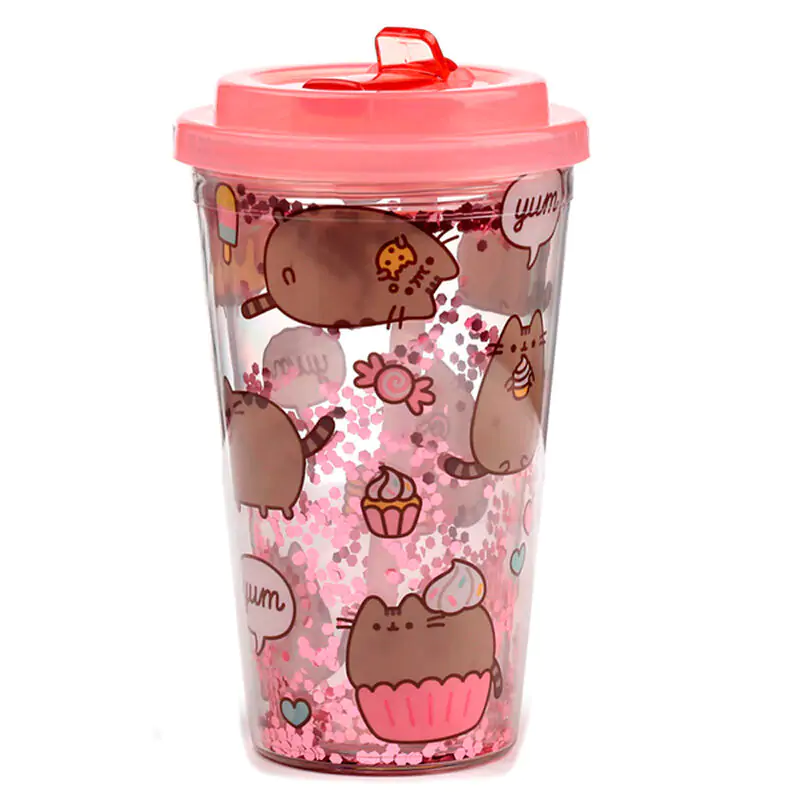 Pusheen Gloton cat tumbler 500 ml produktová fotografia